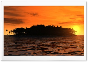 Tropical Island Paradise HD Wide Wallpaper for Widescreen