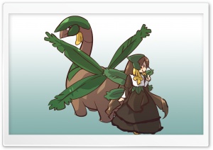 Tropius Pokemon HD Wide Wallpaper for Widescreen