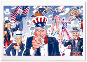 Uncle Sam HD Wide Wallpaper for Widescreen