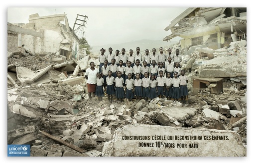 Unicef Haïti Wallpaper 2560x1440 wallpaper for HD 16:9 High Definition WQHD 