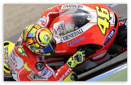 Valentino Rossi   Ducati Bike   MotoGP World Championship HD wallpaper for Wide 16:10 Widescreen WHXGA WQXGA WUXGA WXGA ;