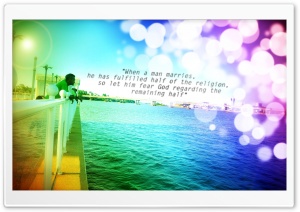 View of Bokeh HD Wide Wallpaper for Widescreen
