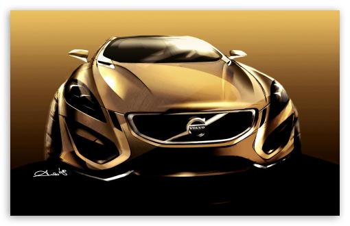 Volvo S60 Concept Sketch HD wallpaper for Wide 16:10 5:3 Widescreen WHXGA WQXGA WUXGA WXGA WGA ; HD 16:9 High Definition WQHD QWXGA 1080p 900p 720p QHD nHD ; Mobile WVGA PSP - WVGA WQVGA Smartphone ( HTC Samsung Sony Ericsson LG Vertu MIO ) Sony PSP Zune HD Zen ;