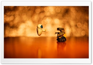 Wall-E And Eve HD Wide Wallpaper for Widescreen