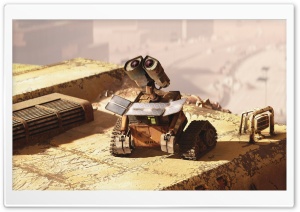 Wall E Looking Up HD Wide Wallpaper for Widescreen
