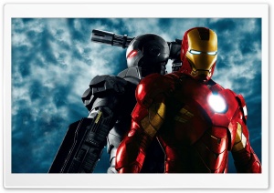 War Machine and Iron Man, Iron Man 2 HD Wide Wallpaper for Widescreen