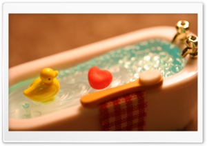 Warm Bath wallpaper
