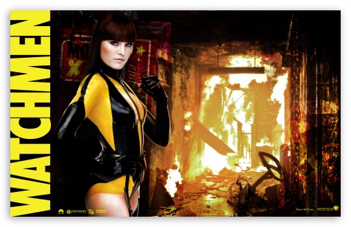 Watchmen Silk Spectre HD wallpaper for Wide 16:10 5:3 Widescreen WHXGA WQXGA WUXGA WXGA WGA ; HD 16:9 High Definition WQHD QWXGA 1080p 900p 720p QHD nHD ; Mobile WVGA PSP - WVGA WQVGA Smartphone ( HTC Samsung Sony Ericsson LG Vertu MIO ) Sony PSP Zune HD Zen ;