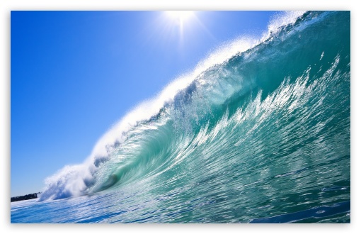 Wave HD wallpaper for Wide 16:10 Widescreen WHXGA WQXGA WUXGA WXGA ;