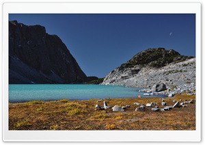 Wedgemount Lake, Garibaldi Provincial Park, British Columbia HD Wide Wallpaper for Widescreen