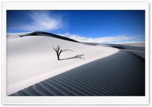 White Desert wallpaper