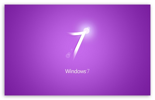 windows 7 wallpaper hd widescreen. Windows 7 Purple wallpaper for
