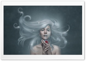 Winter Girl HD Wide Wallpaper for Widescreen