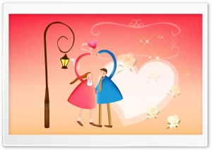 With Love Valentine's Day HD Wide Wallpaper for Widescreen