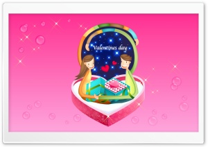 With Love Valentine's Day HD Wide Wallpaper for Widescreen