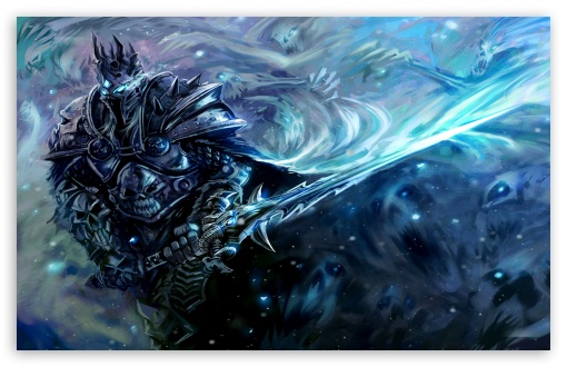 WOW Lich King wallpaper for Wide 16:10 Widescreen WHXGA WQXGA WUXGA WXGA ;