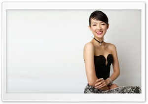 Zhang Ziyi HD Wide Wallpaper for Widescreen