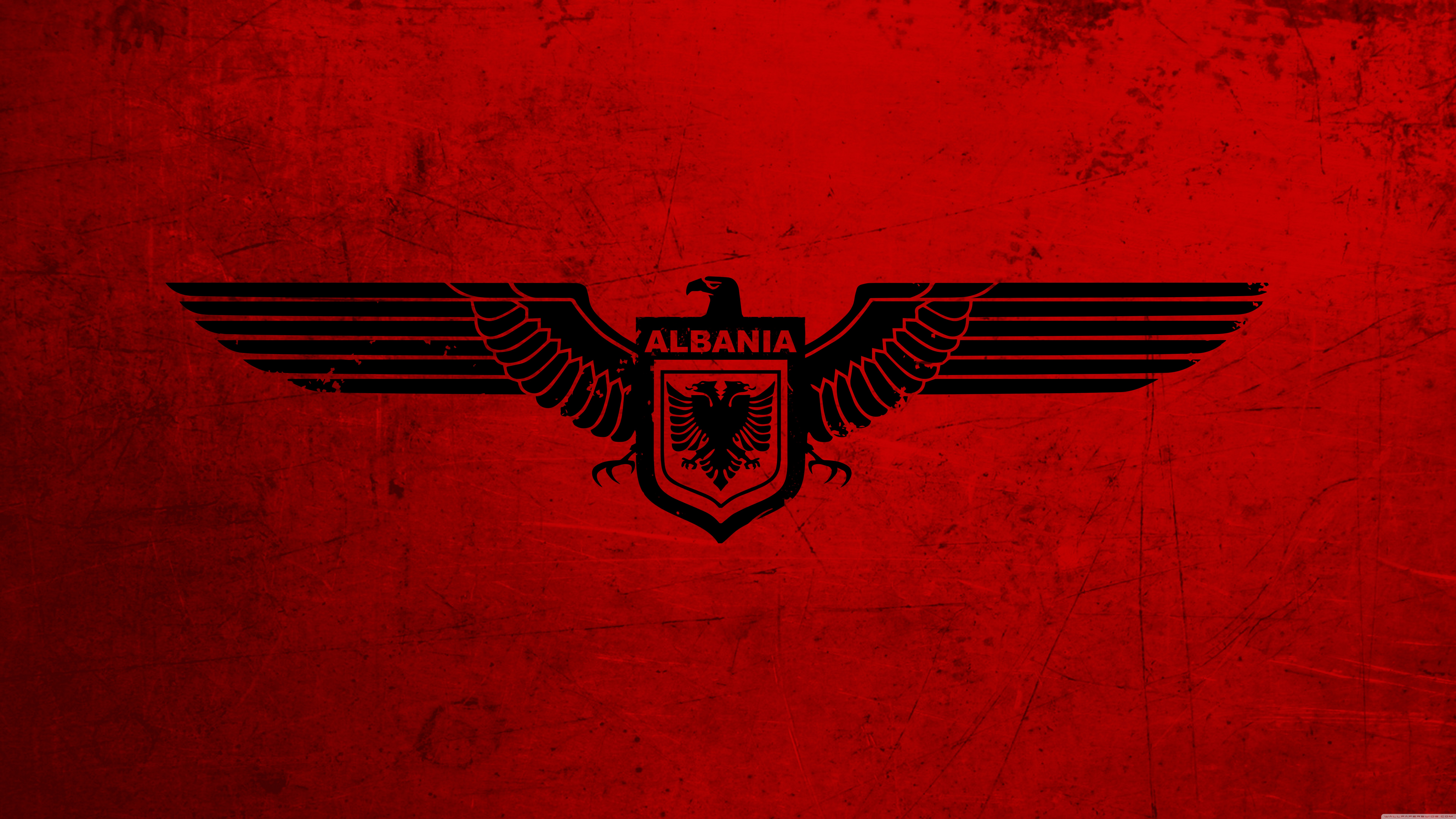 Обои гербы флаги. Флаг нацистской Албании. Флаг Коммунистической Албании. Орел на Красном фоне. Черный одал на красномфоне.