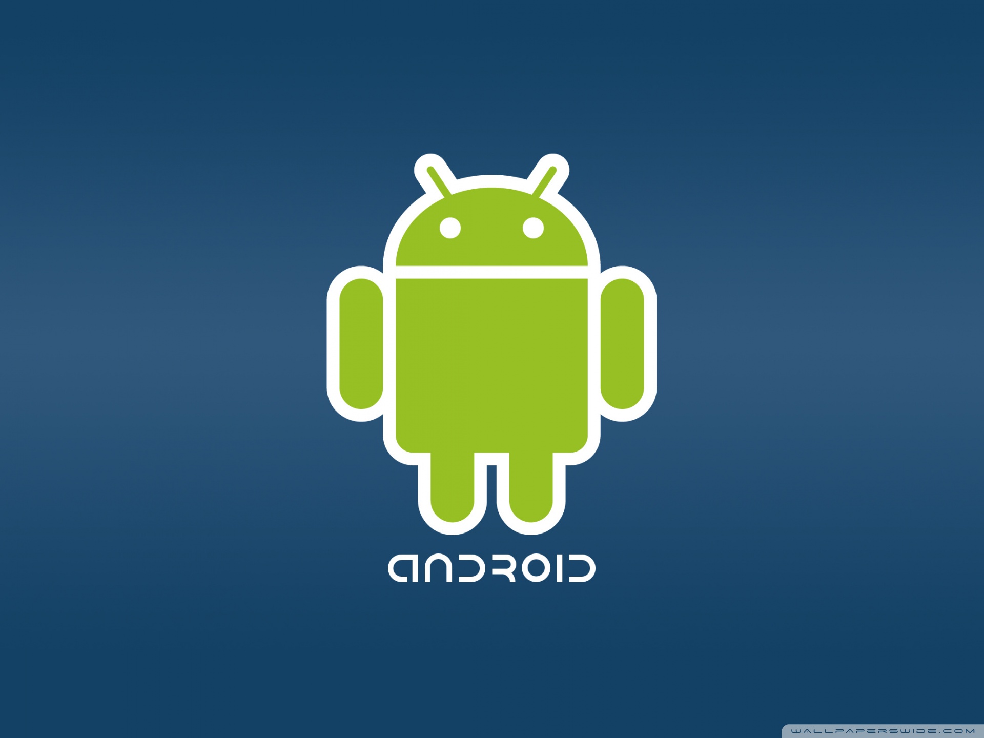 Android logo blue green | wallpaper.sc SmartPhone