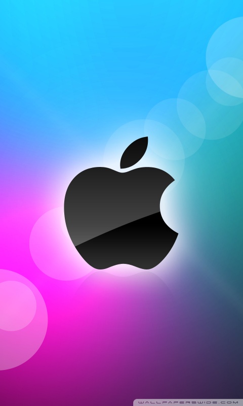 Classic Apple Rainbow Logo