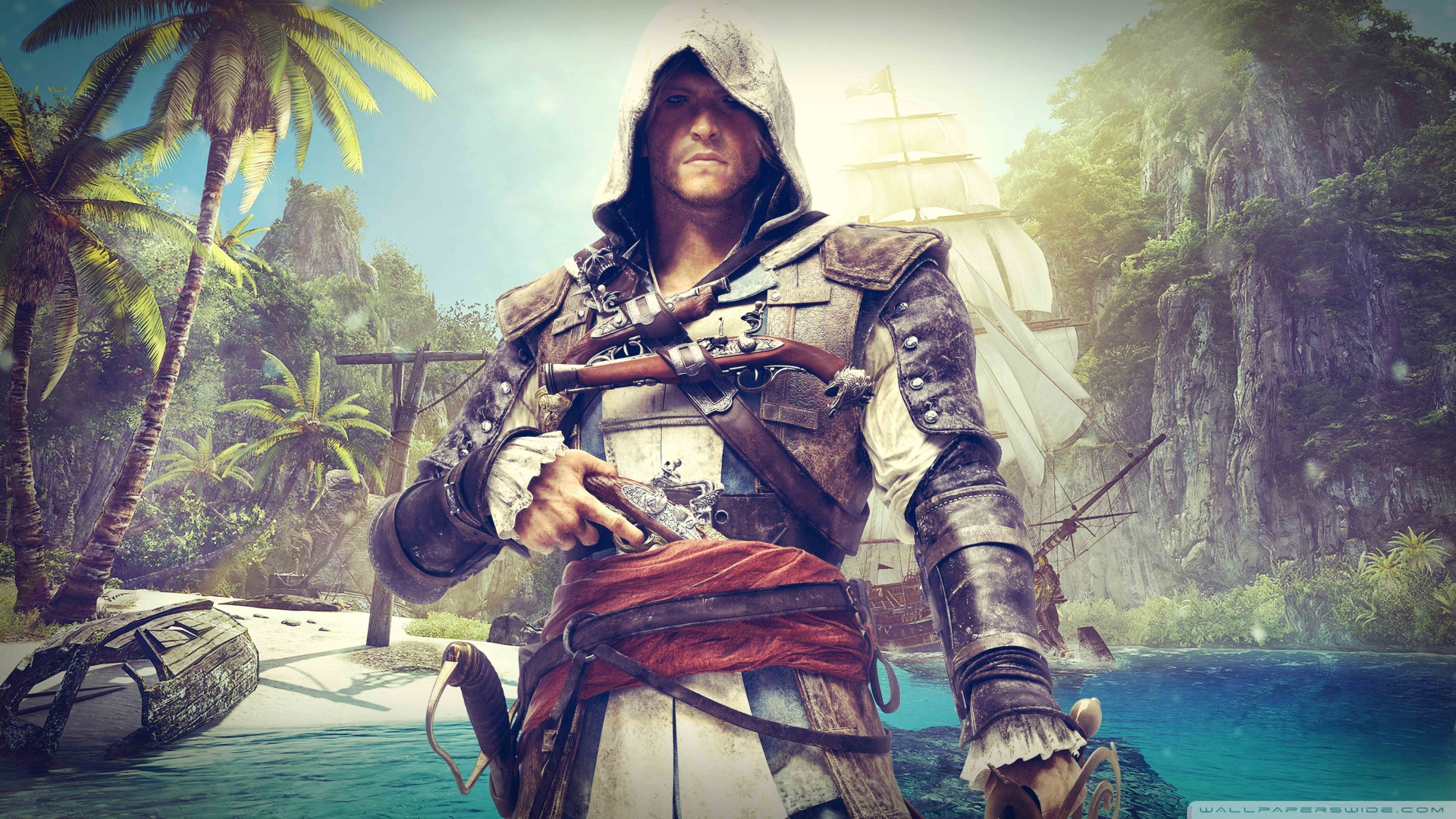 Assassins Creed 4 Black Flag Wallpapers in 1080P HD