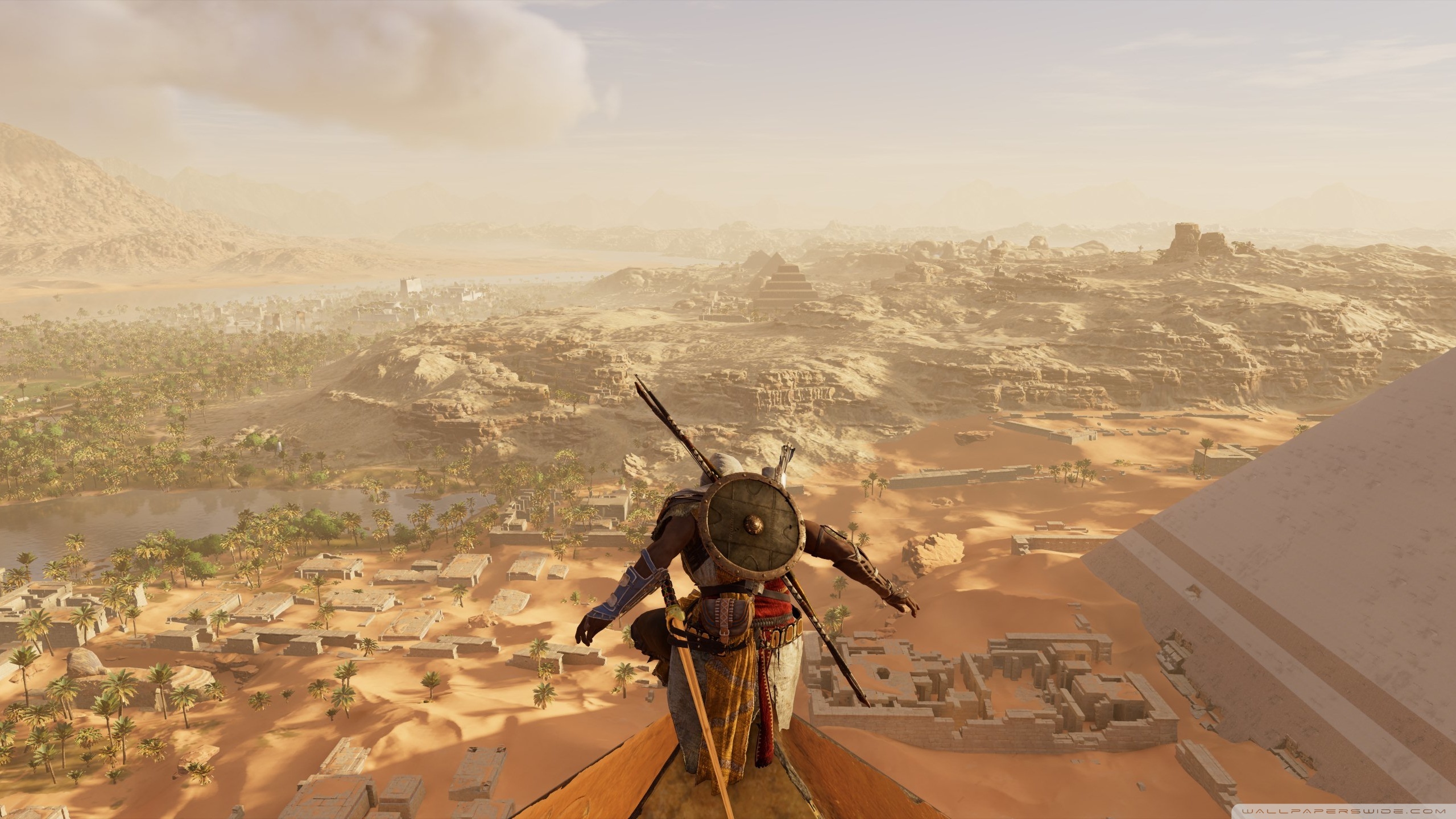 Assassin's Creed Origins  40Hz mode, high graphics, Vulkan