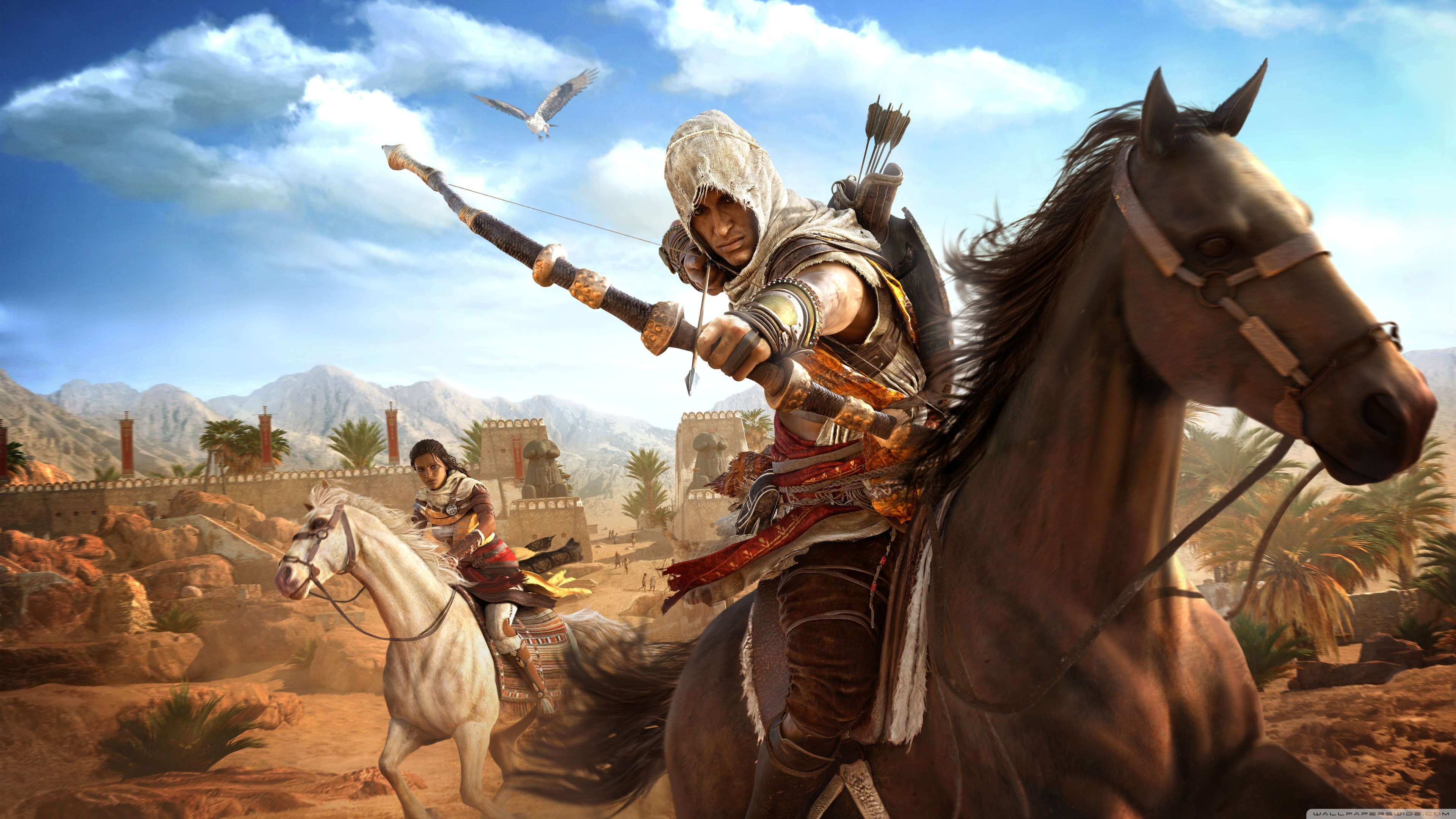 Assassin's Creed Origins game Ultra HD Desktop Background Wallpaper for 4K  UHD TV : Widescreen & UltraWide Desktop & Laptop : Multi Display, Dual  Monitor : Tablet : Smartphone