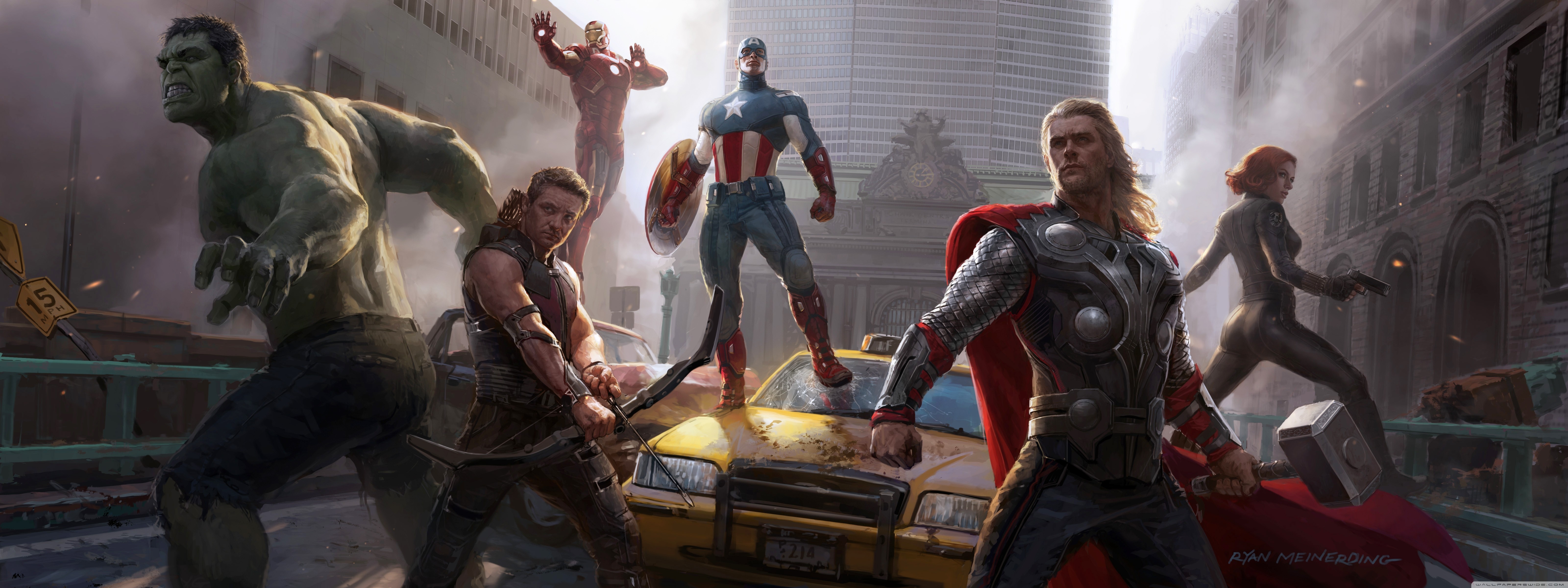 Avengers Assemble !!! 4K UHD Wallpaper for UltraHD Desktop and TV ...