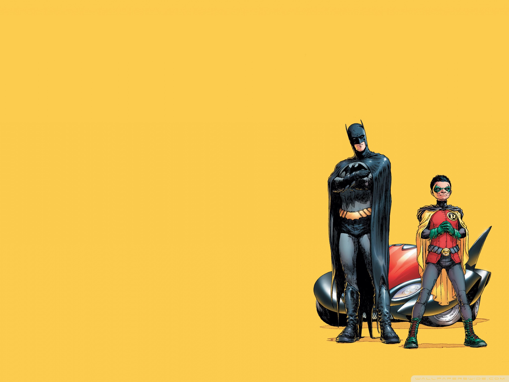 Batman And Robin Cartoon Ultra HD Desktop Background Wallpaper for 4K UHD  TV : Multi Display, Dual Monitor : Tablet : Smartphone