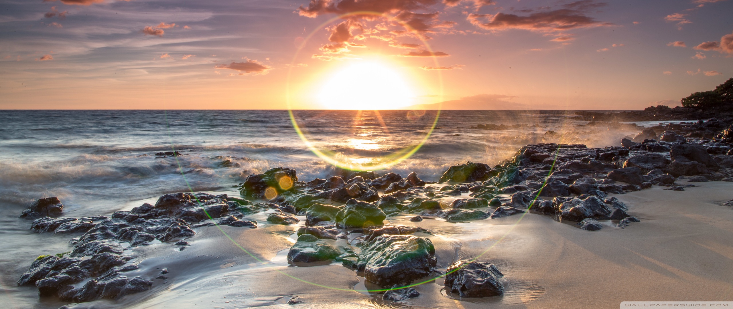 Wallpaper ID 678968  blue Sunset Beach Maui Hawaii skies USA  1080P Secret free download