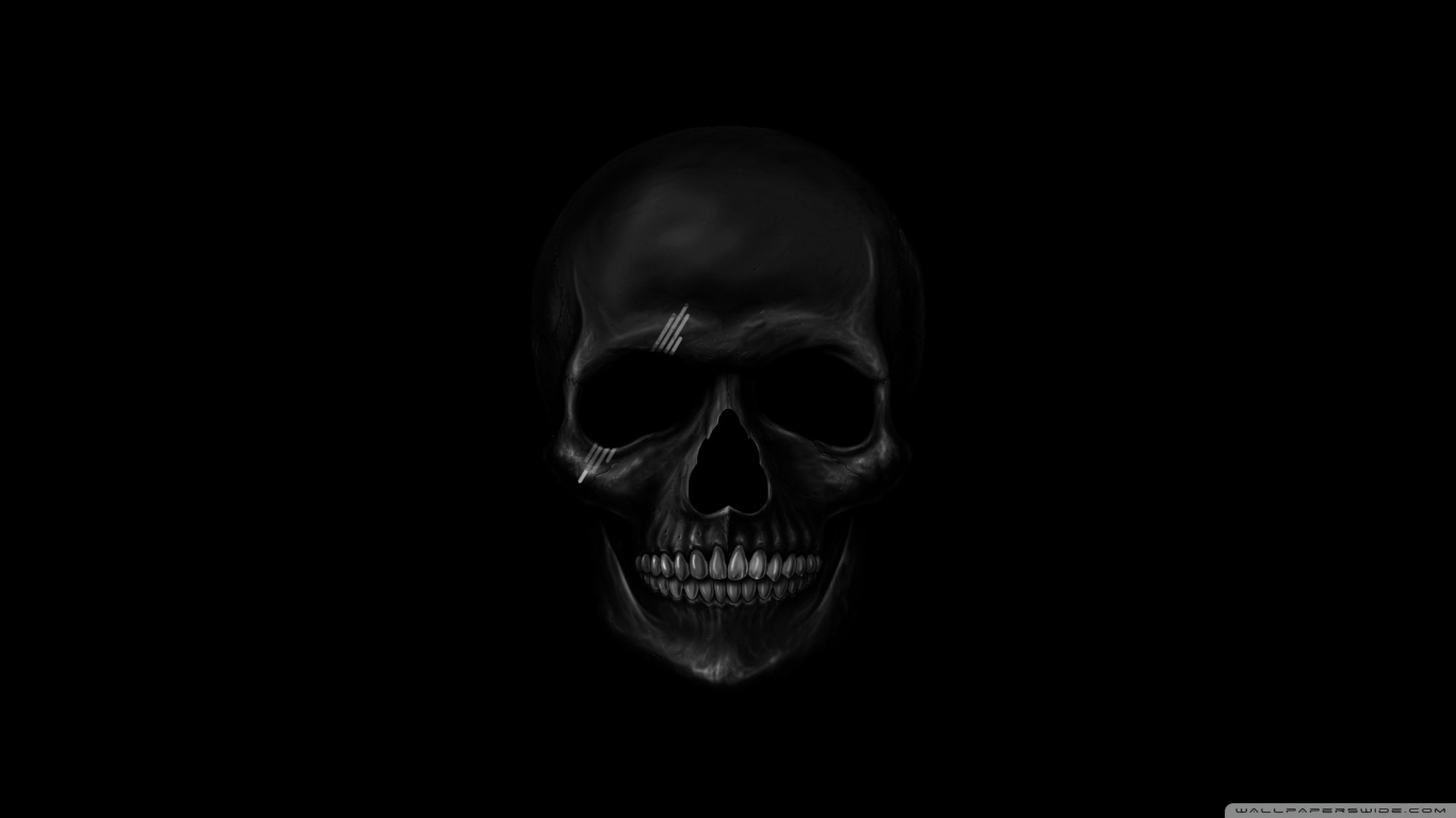 Dark Skull Wallpaper by Goldenkulle9 on DeviantArt