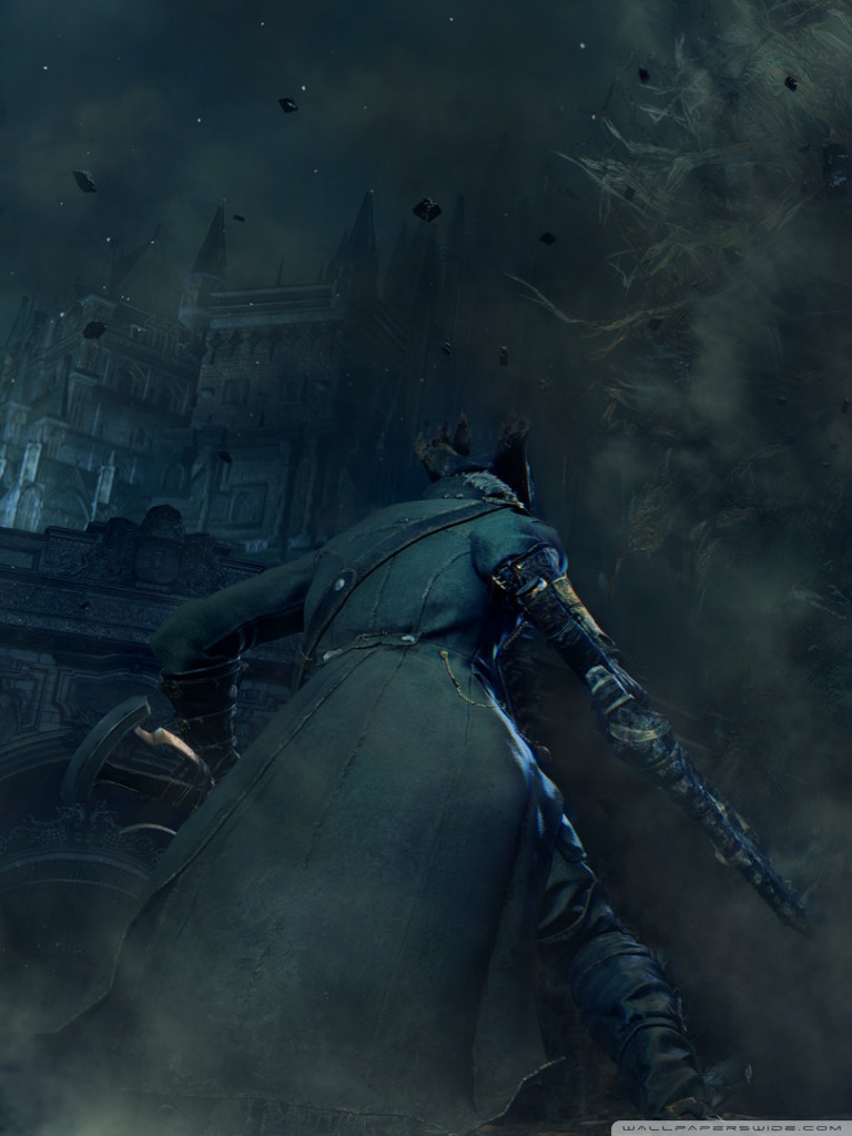 Wallpaper Bloodborne gameplay review screenshot interface game  Yharnam Best Games of 2015 city darkness fog Games 2801