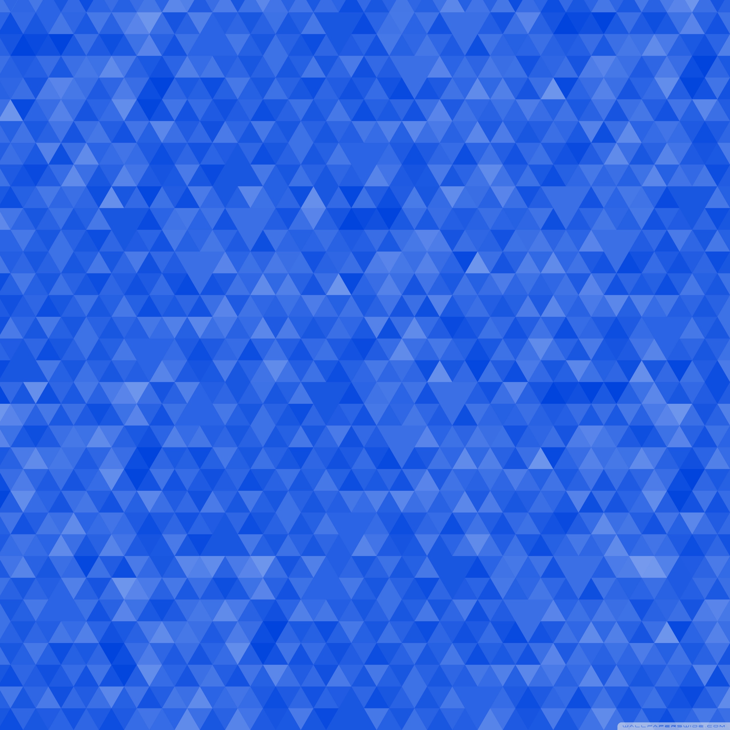 Blue Geometric Triangles Pattern Background Ultra HD Desktop Background ...