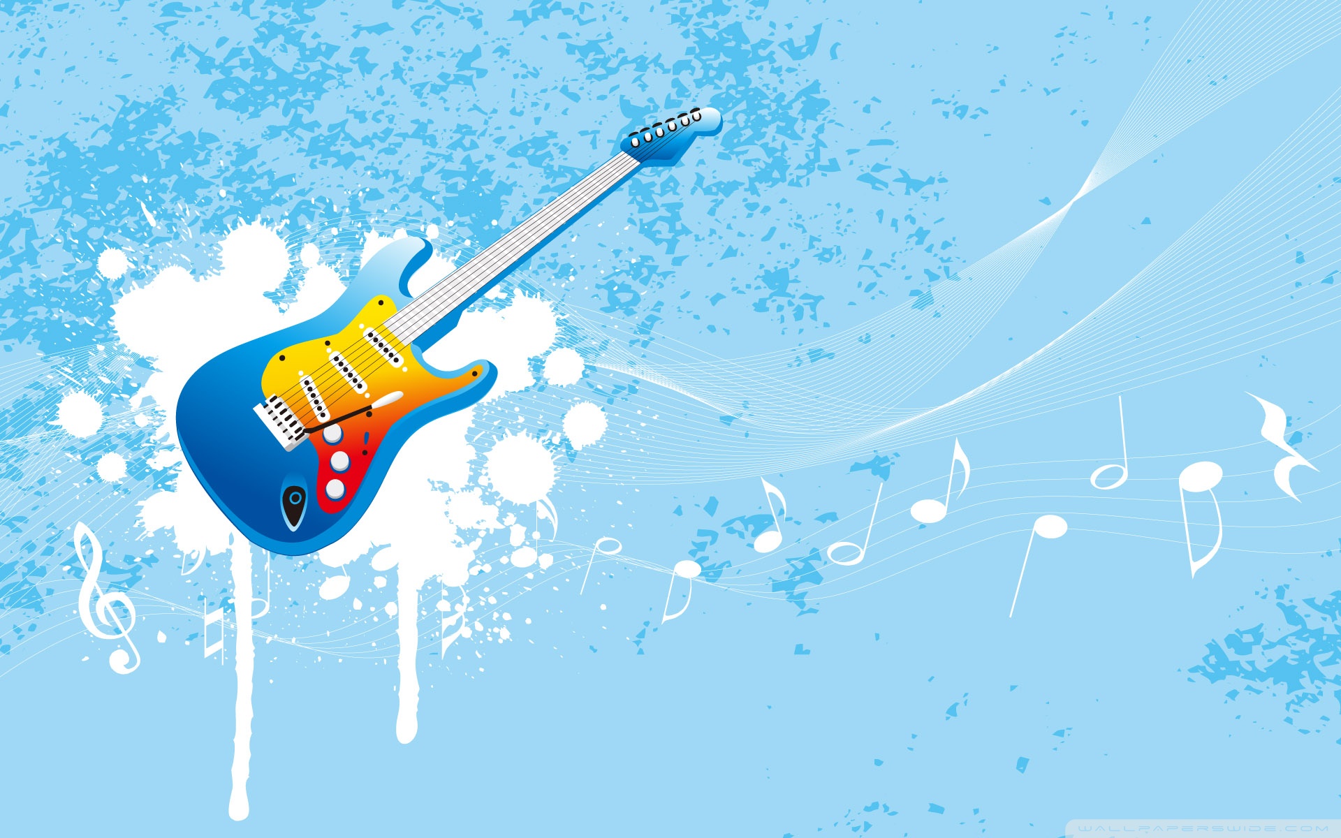 Blue Guitar  Photography  Abstract Background Wallpapers on Desktop Nexus  Image 1300782