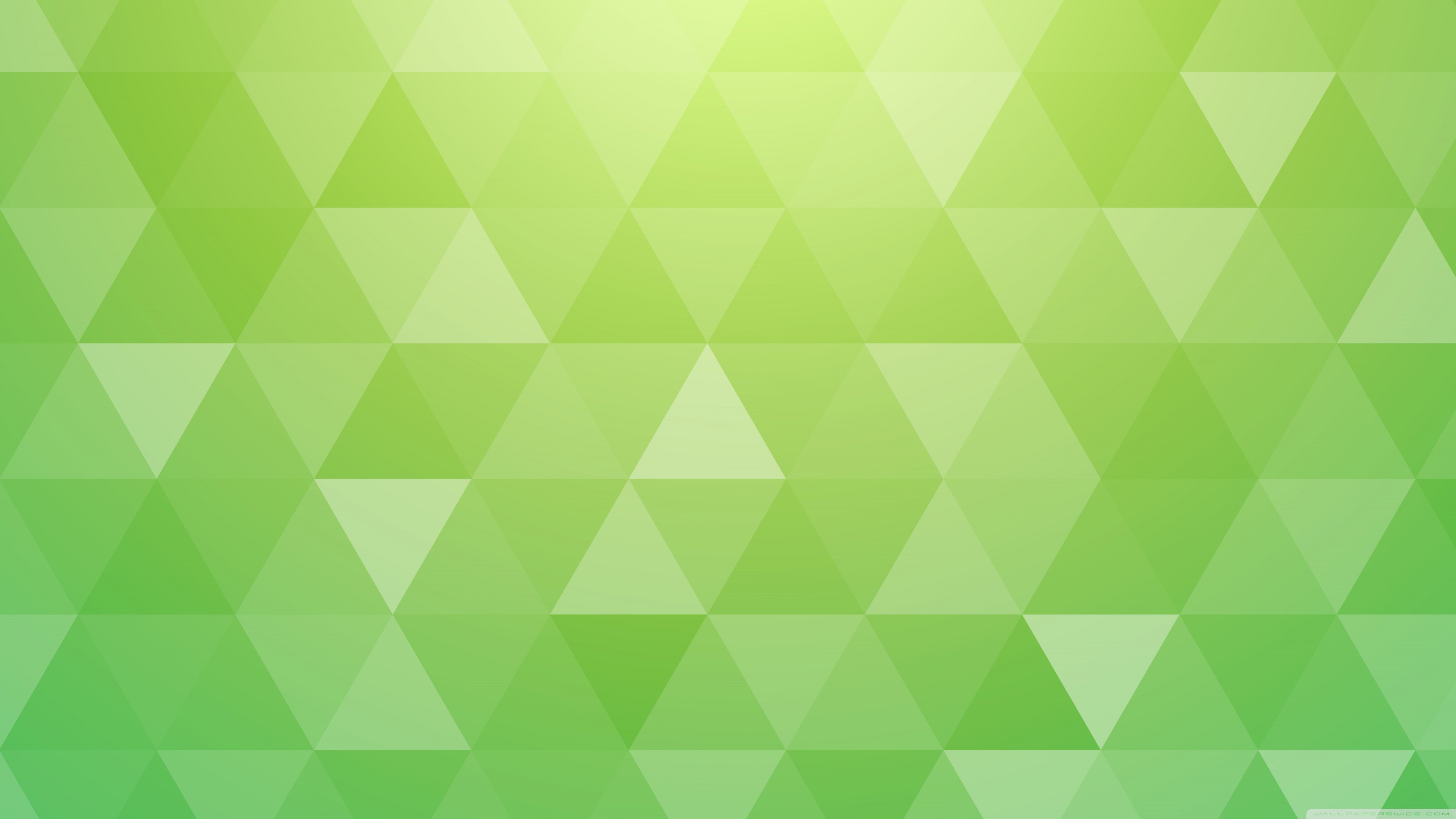 Bright Green Abstract Geometric Triangle Background Ultra HD Desktop Background  Wallpaper for & Triple : Tablet : Smartphone