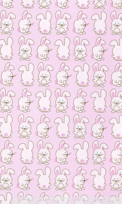 Bunny Pattern Ultra HD Desktop Background Wallpaper for : Multi Display ...