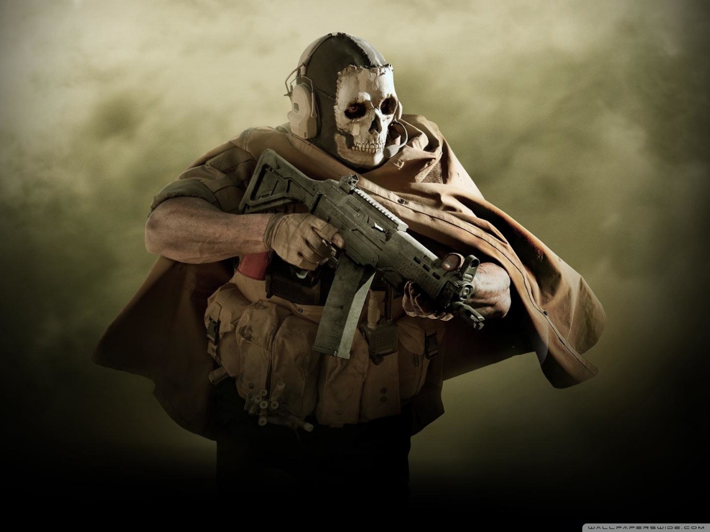 Ghost Wallpaper 4K, Call of Duty: Modern Warfare 2