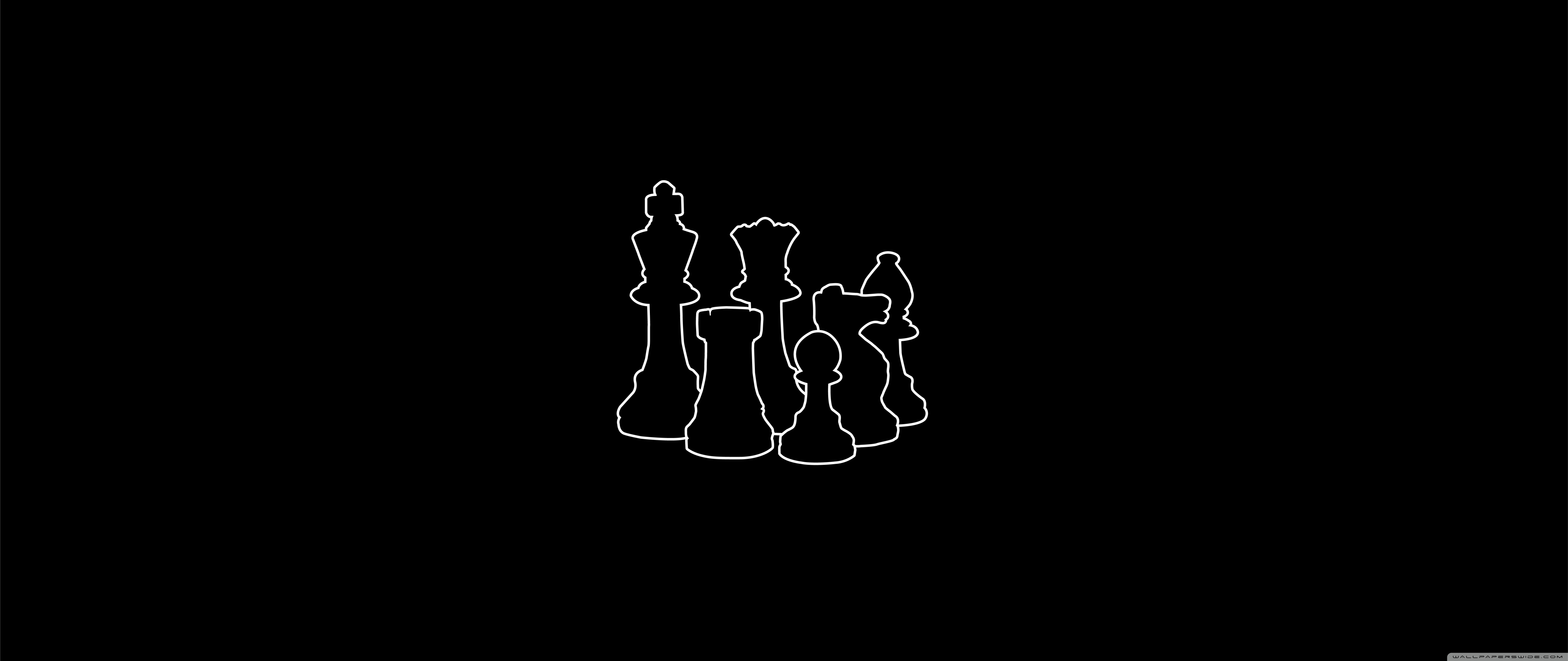 remake of the windows 3.1 chess wallpaper for ultrawide [3440x1440] :  r/WidescreenWallpaper
