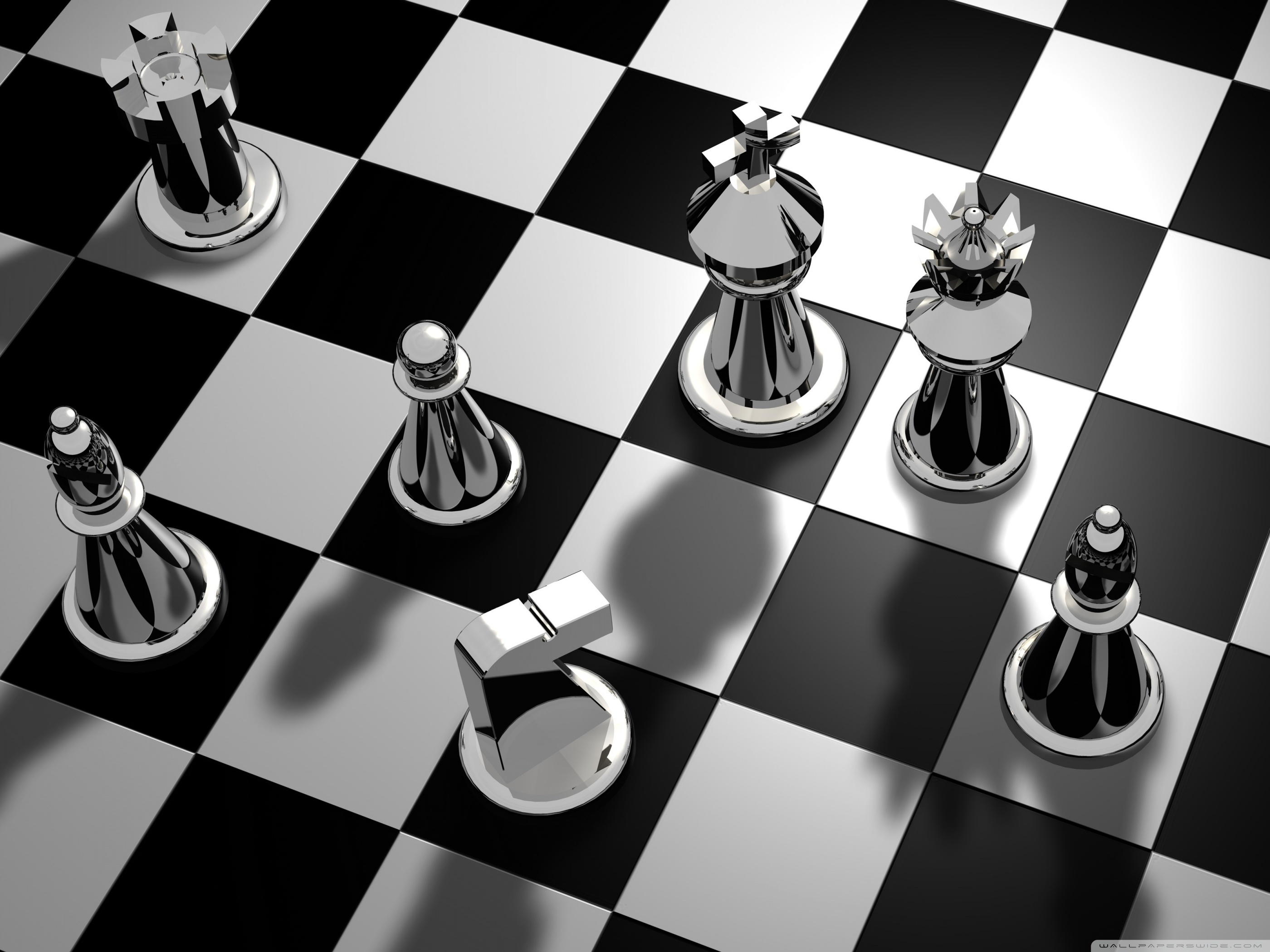 Playing chess wallpaper, 2560x1600, 6919