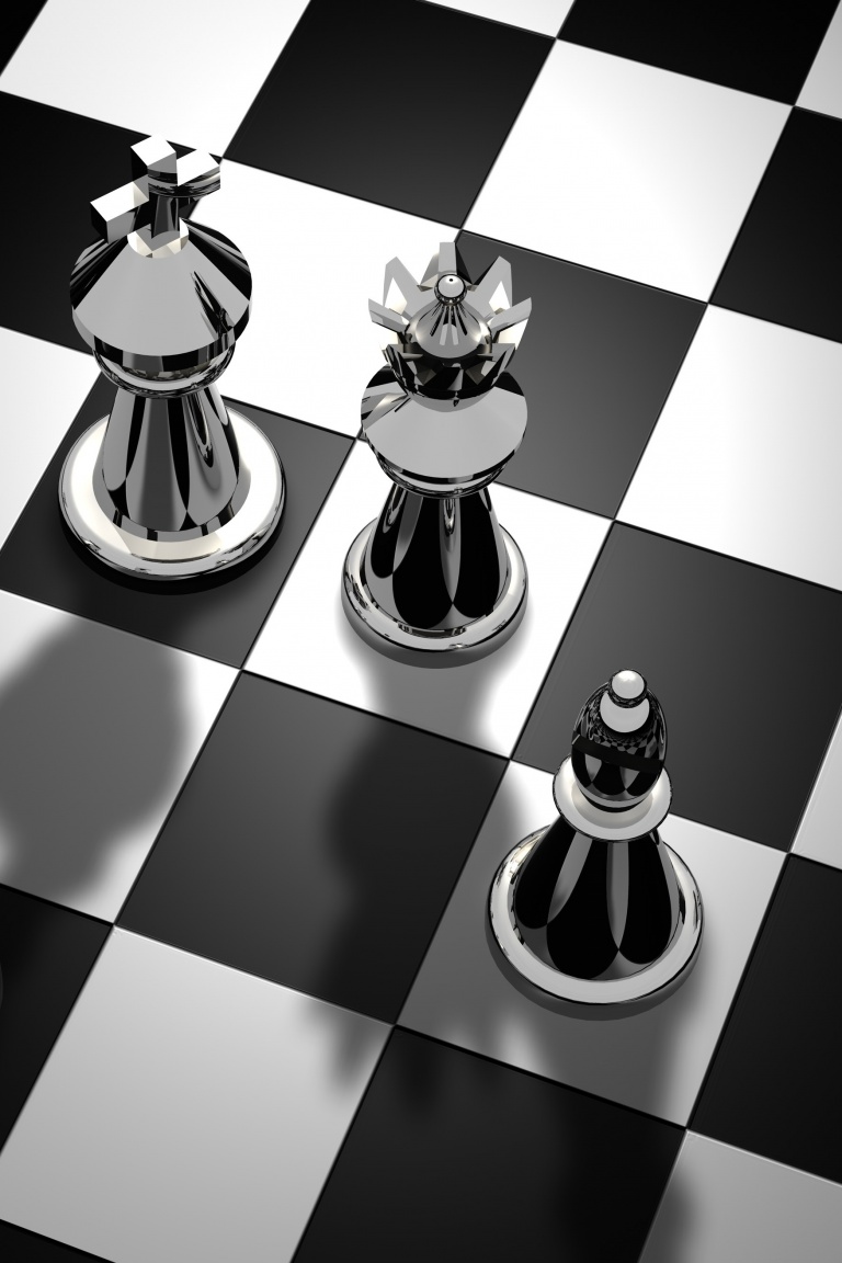 Playing chess wallpaper, 2560x1600, 6919