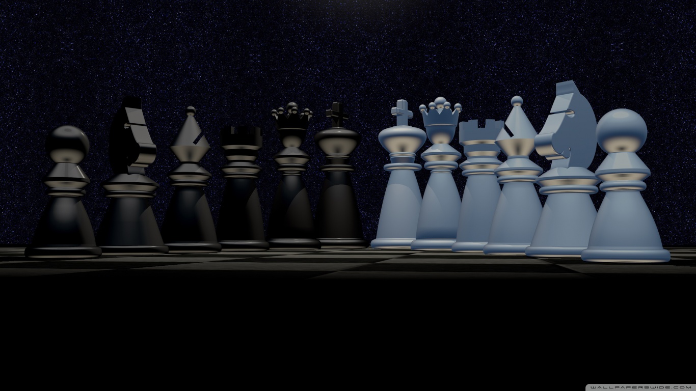 Chess Board 3D Desktop HD Wallpapers