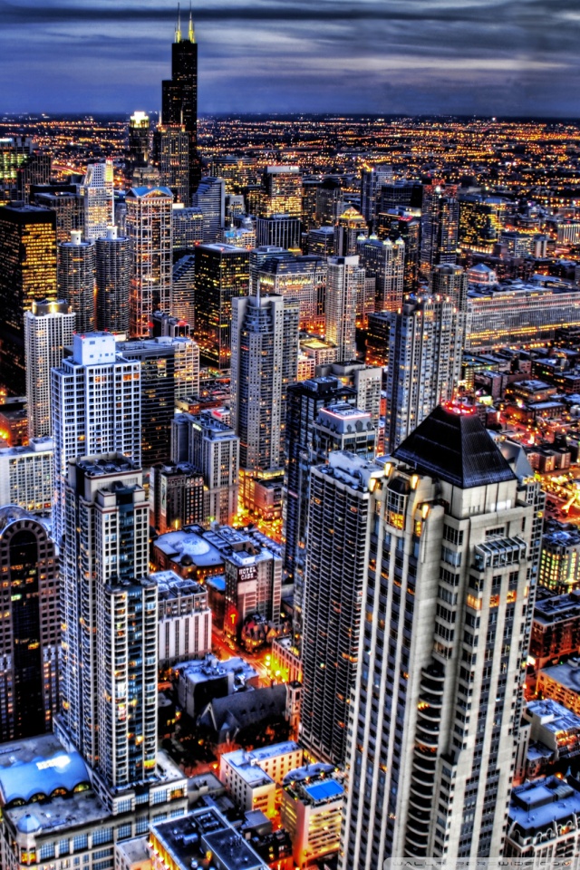 Chicago skyline 1080P 2K 4K 5K HD wallpapers free download  Wallpaper  Flare