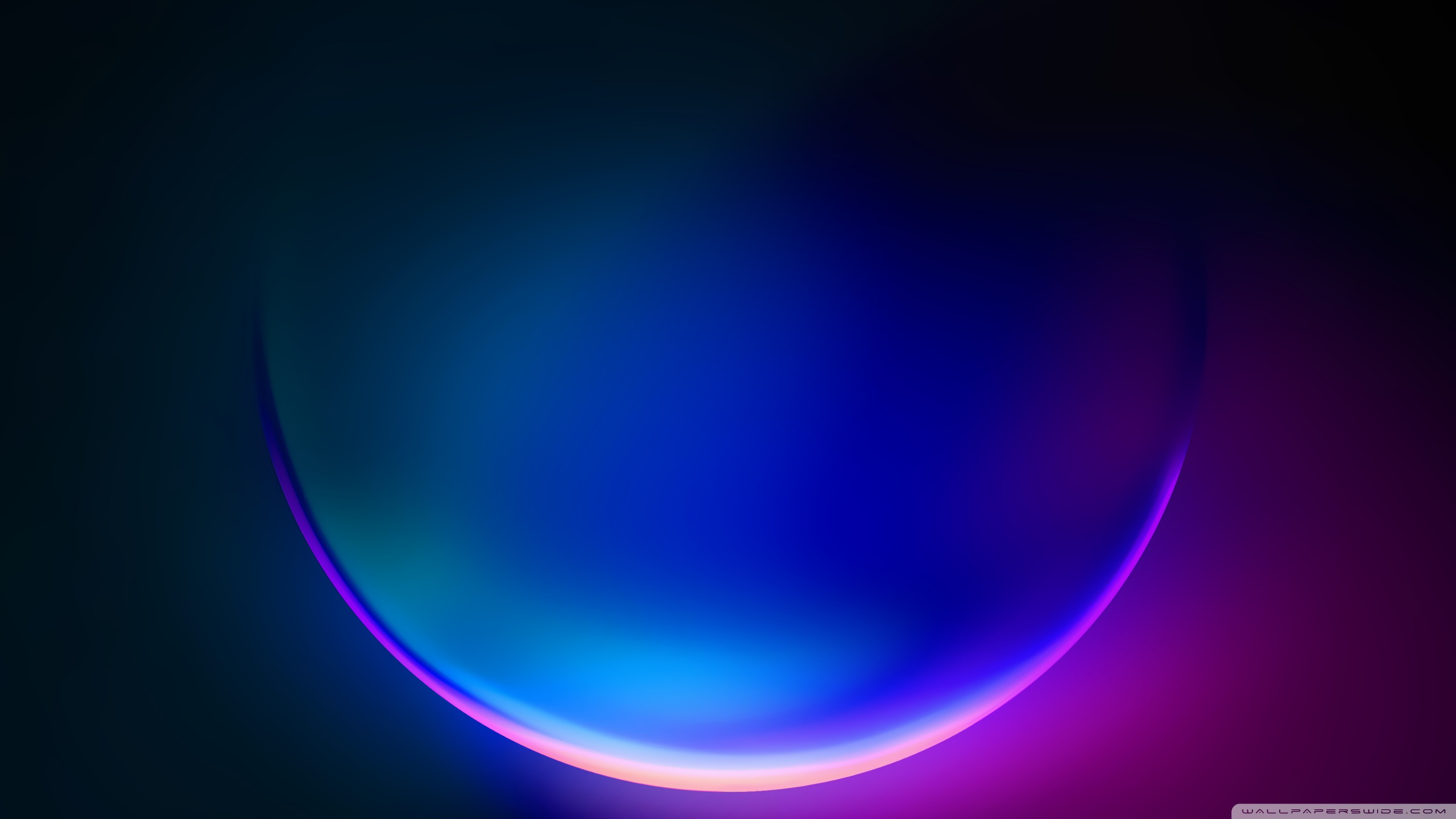 Blue White Orange Bubbles Water Round 4K HD Abstract Wallpapers | HD  Wallpapers | ID #45145