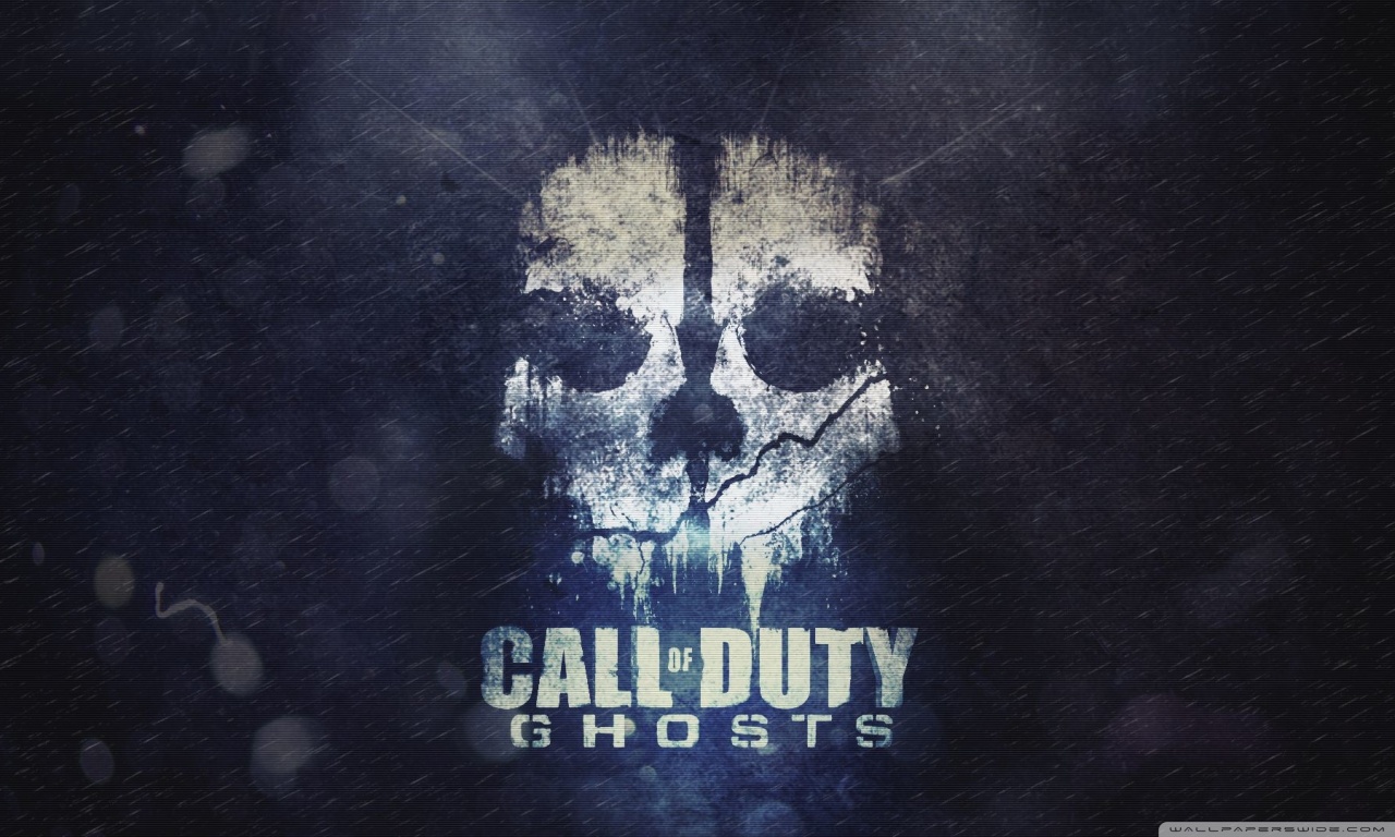 COD Ghosts Skull Ultra HD Desktop Background Wallpaper for 4K UHD