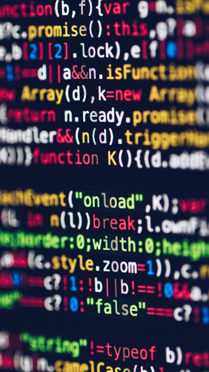 Code programming wallpaper smartphone