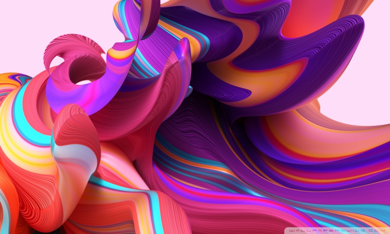 328793 Colorful Abstract Moving Wave Digital Art 4k  Rare Gallery HD  Wallpapers