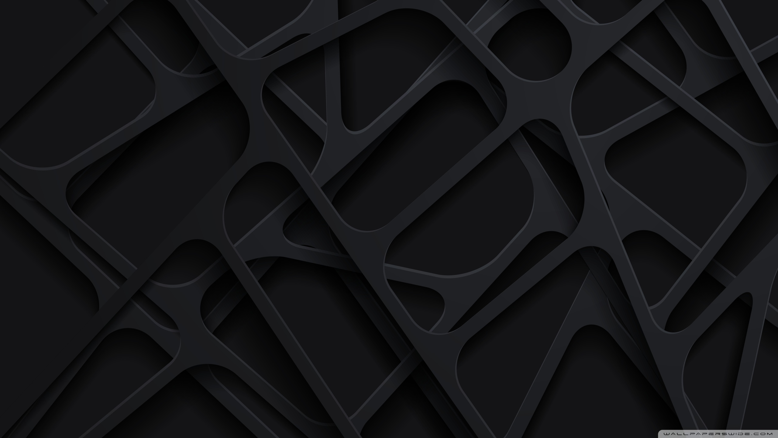 Download wallpaper 2560x1440 texture, black, dark, structure widescreen  16:9 hd background