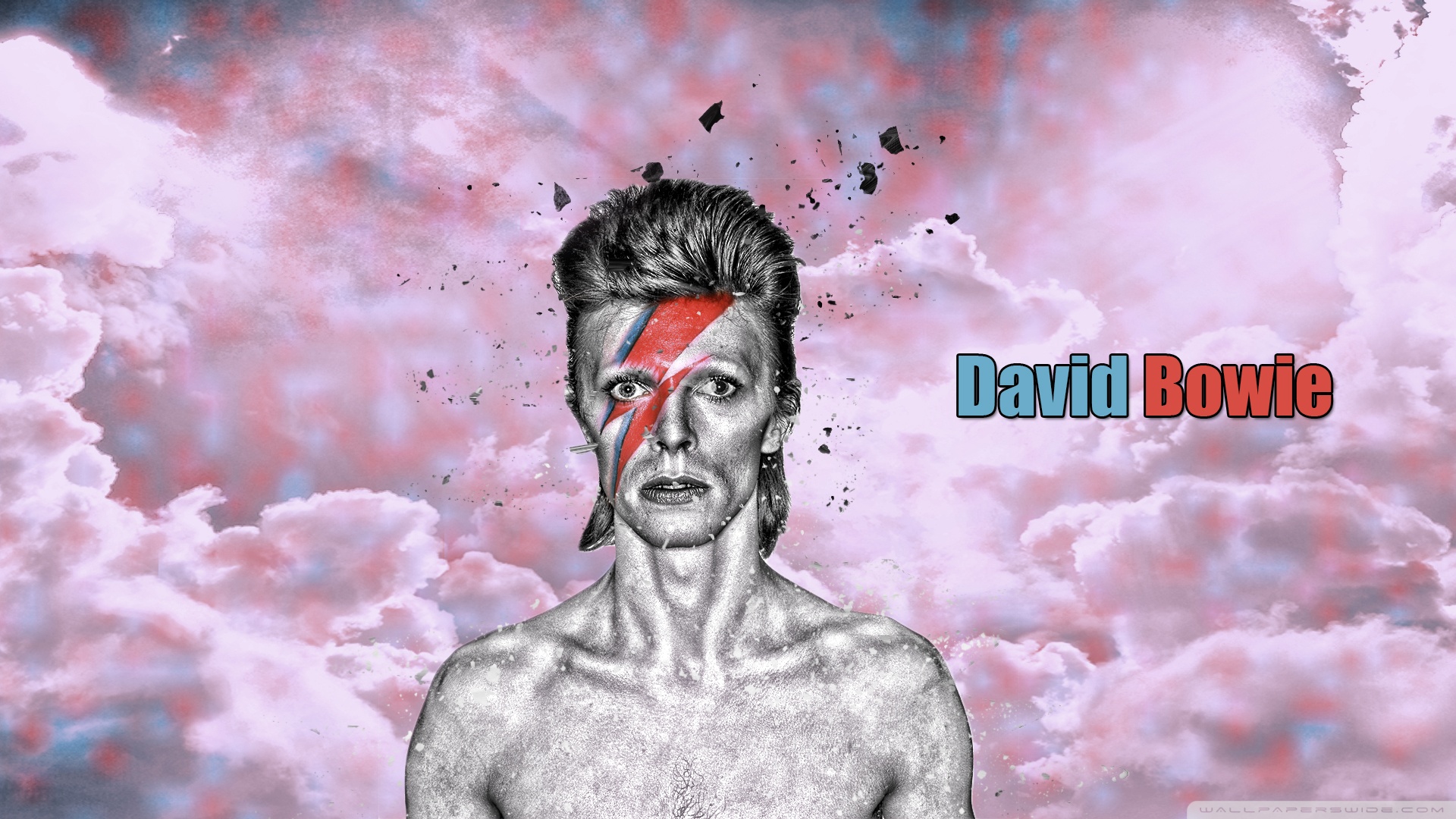 David Bowie Aladdin Sane Screensaver Bowie Print Iphone  Etsy Australia