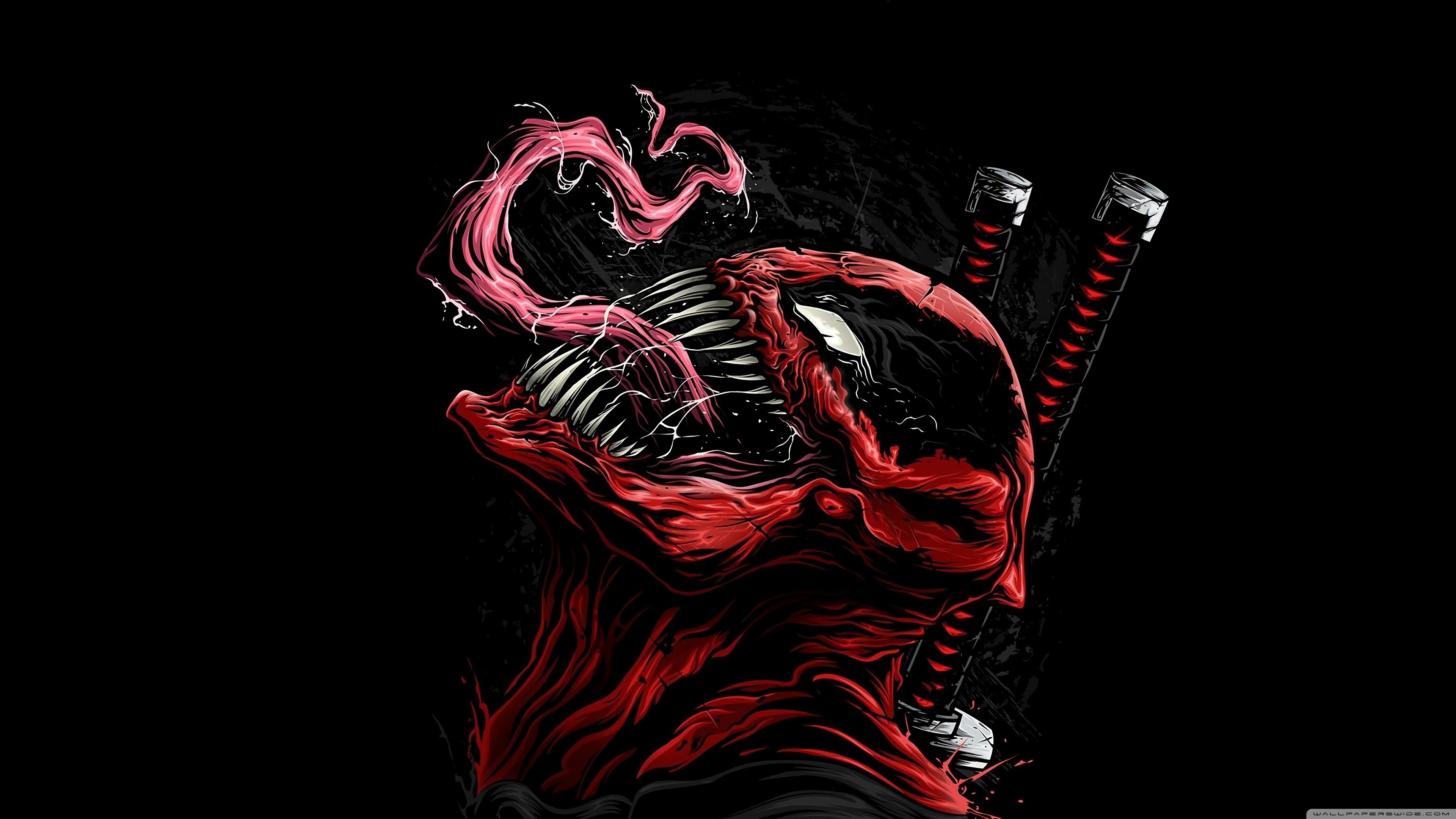 Love Deadpool Wallpaper 4K