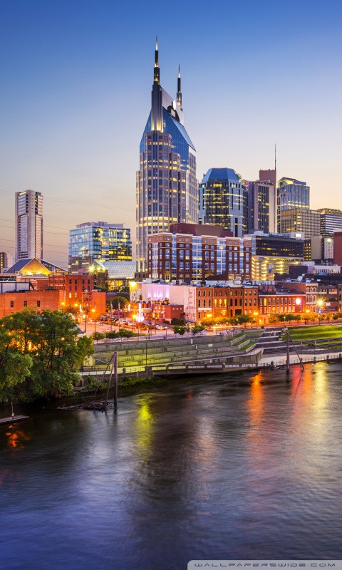 Downtown Nashville, Tennessee Ultra HD Desktop Background Wallpaper for ...